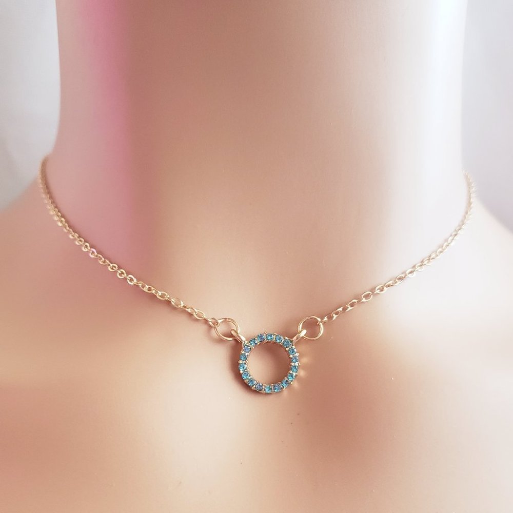 Turquoise Gold Necklace